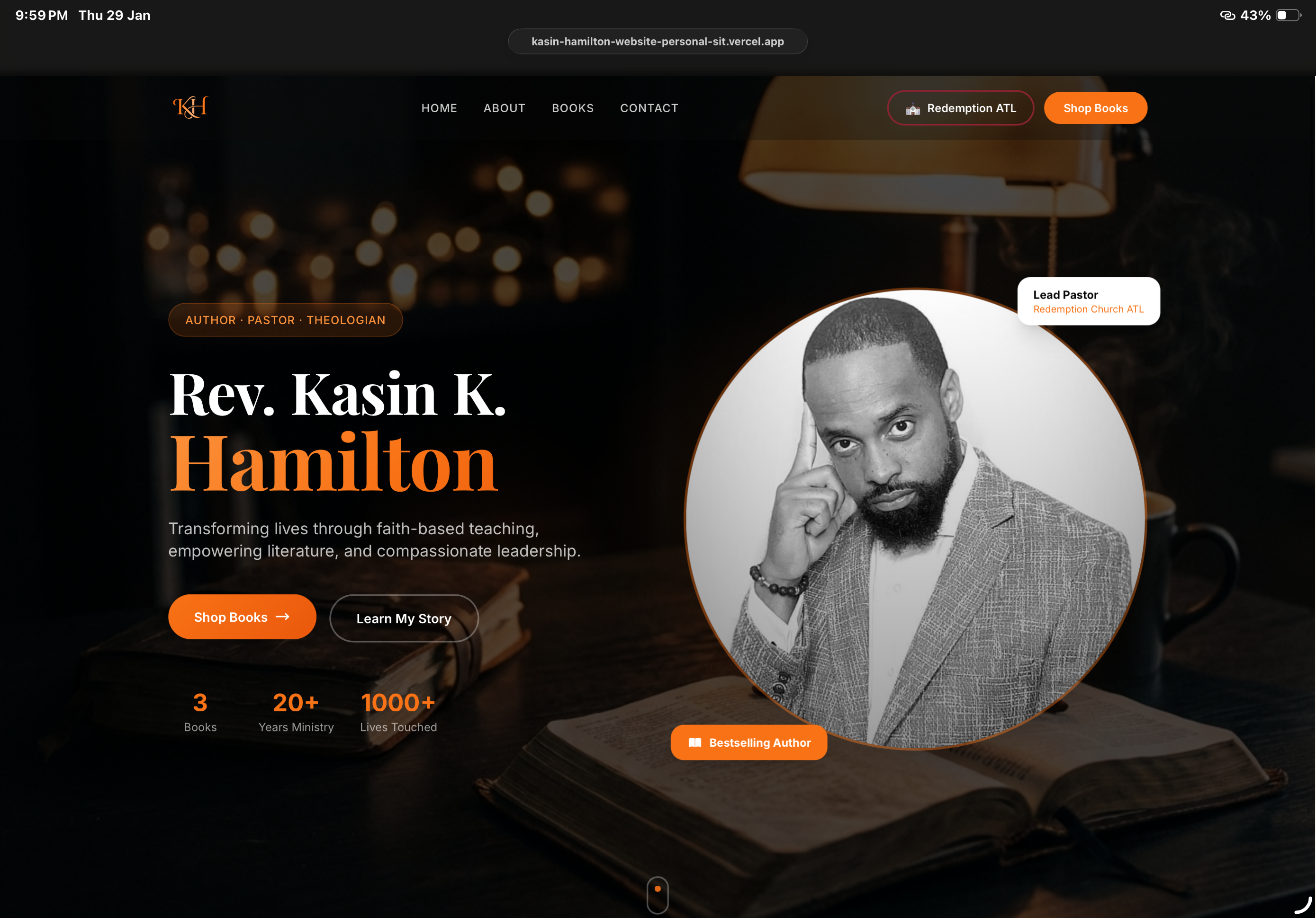 Personal Portfolio Website